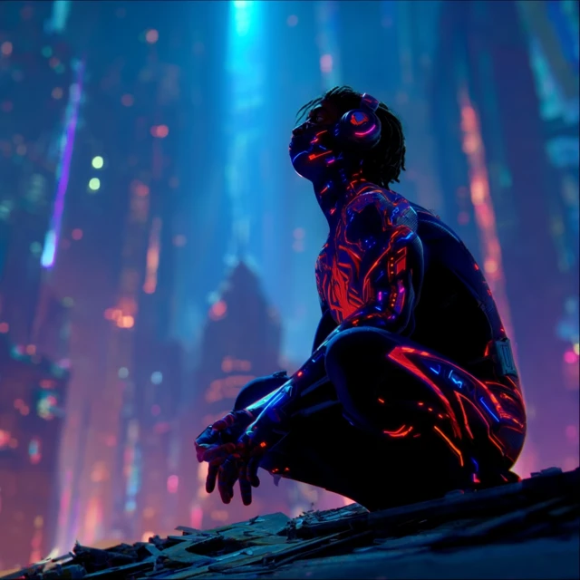 Across the SpiderVerse Scene 3D