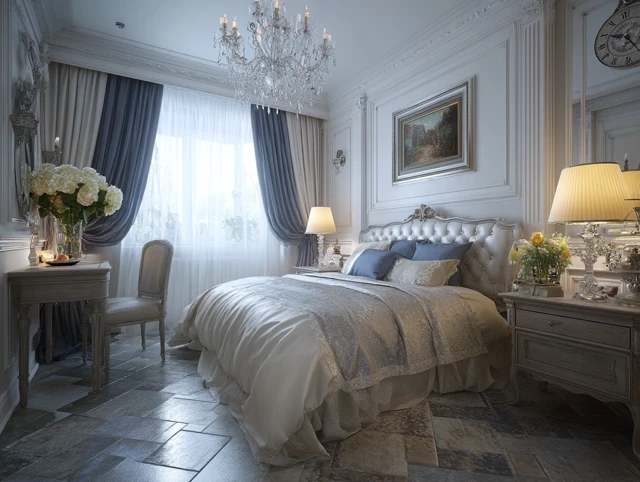 Luxurious Neoclassical Bedroom Interior Design