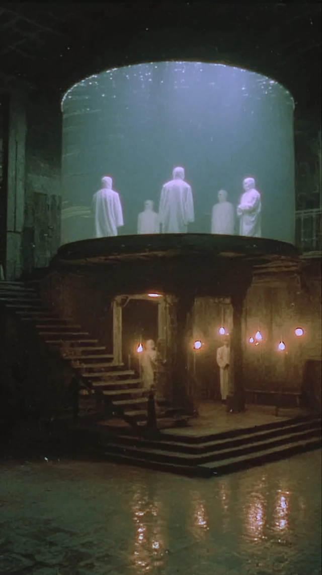 Eerie Ritual Dreamscape Freemason Liminal Space