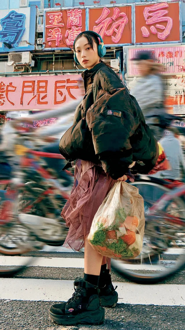 Urban Street Style Fashion Editorial Tokyo