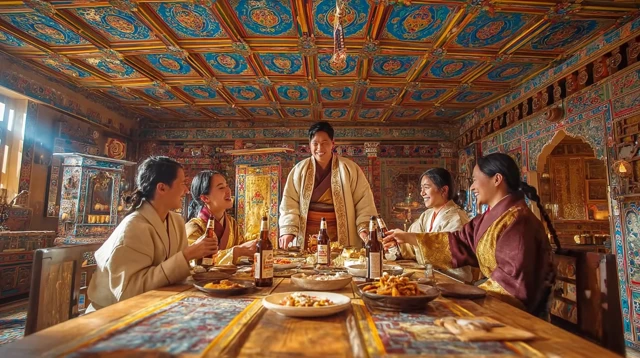 Budweiser Ad Tibetan Restaurant Gathering 2025