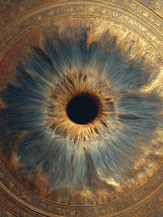 Cosmic Iris Eye of God Artwork