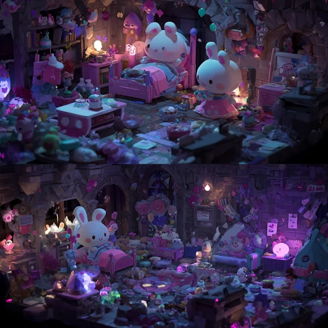 Cute Chibi Room Design Fairy Kei Aesthetic