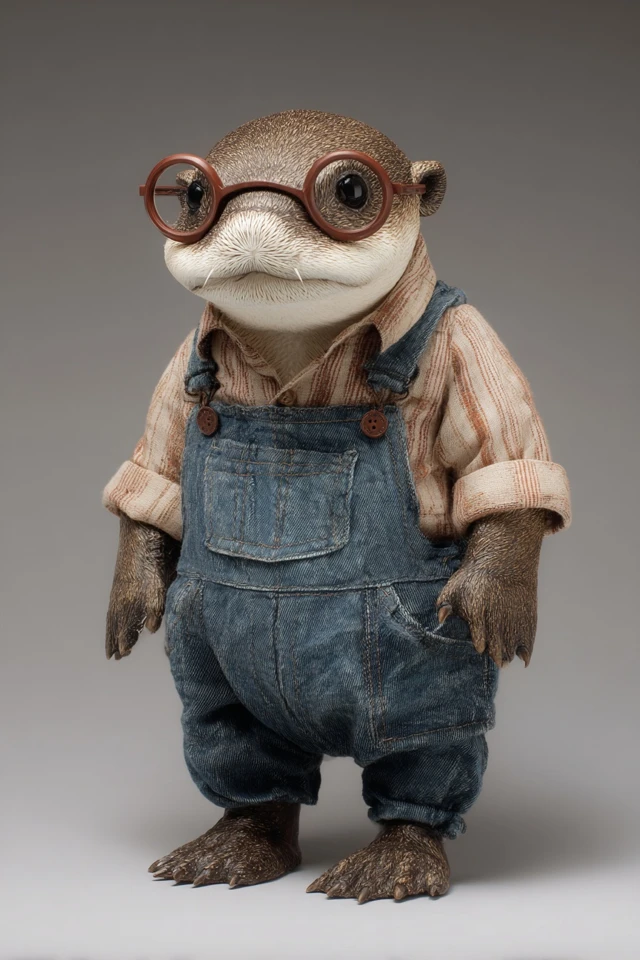 Geeky Frog Realistic Animal Photograph
