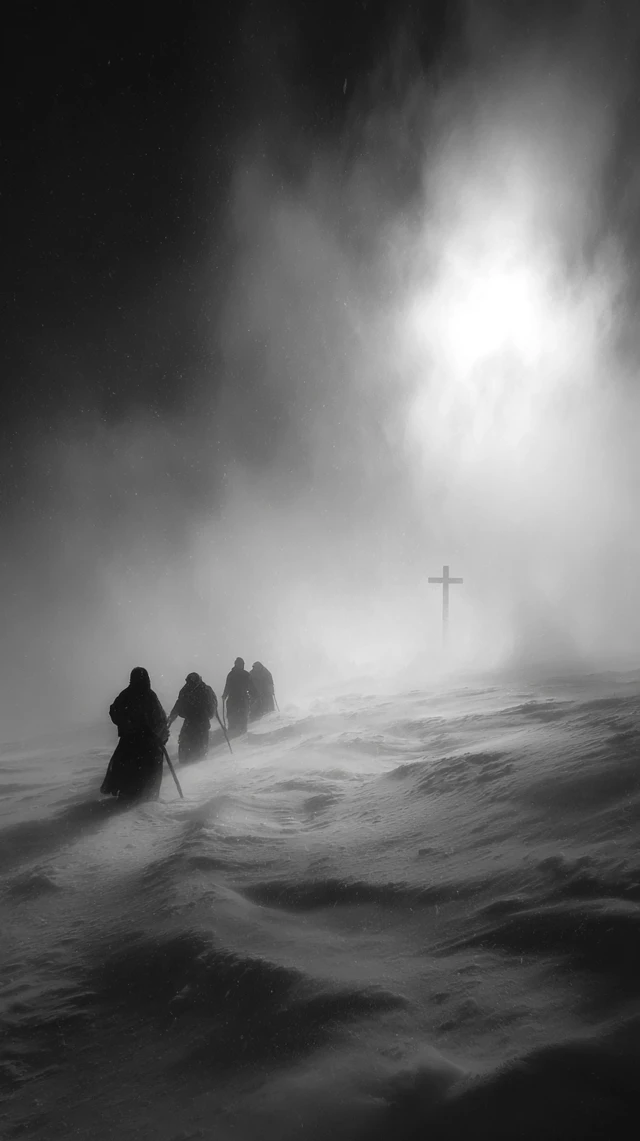 Christ Explorers Trek Across Frozen Tundra