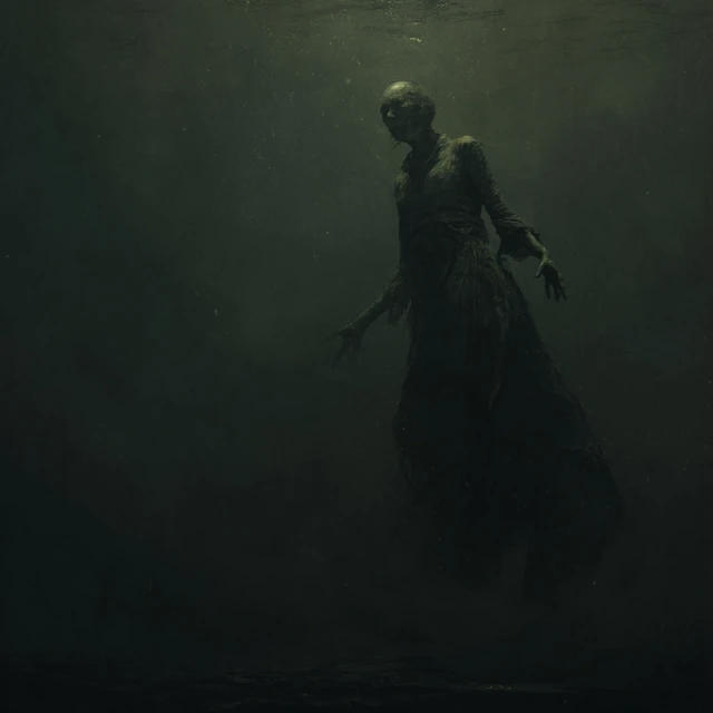 Dark Fantasy Spirit Underwater Antagonist