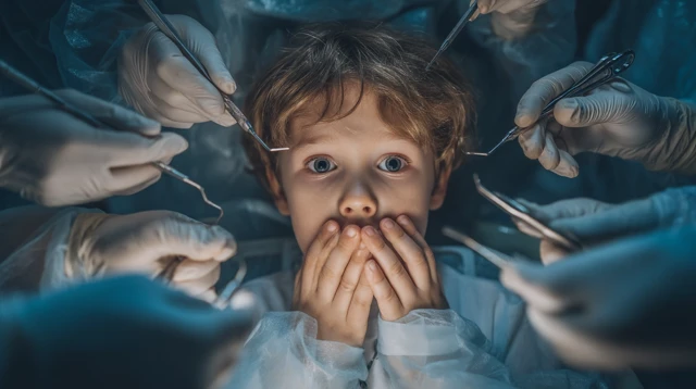 Childs Fear at Dentist Appointment