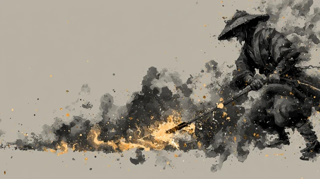 Blacksmith in Chinese Ink: Transforming Sword to Plow