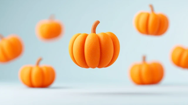 Floating Pumpkins Halloween Studio Photo