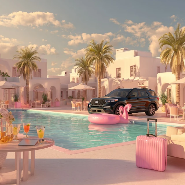 Ford Explorer Corporate Car Leasing AllInclusive Resort