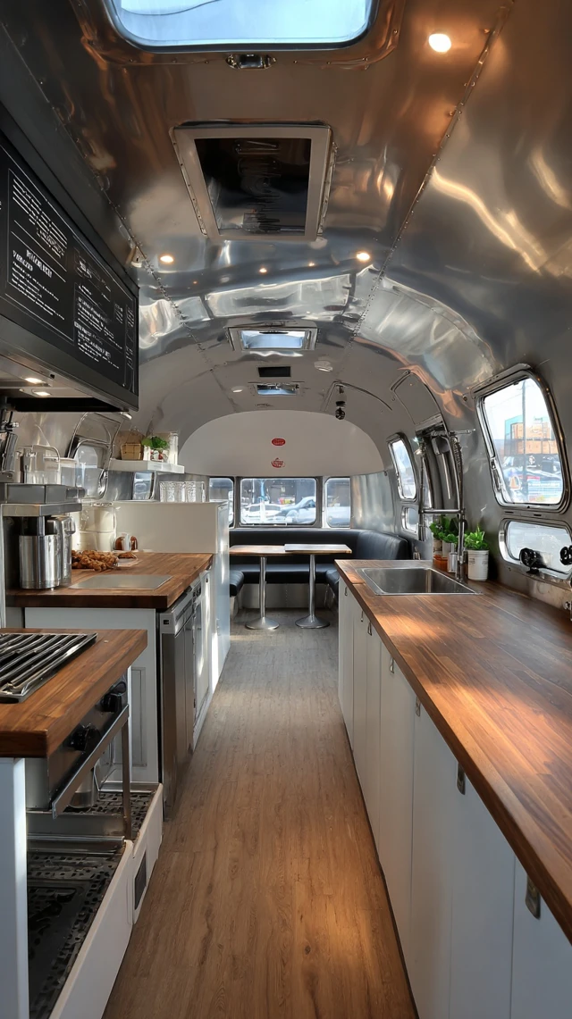 Airstream McDonald&#039;&#039;s Food Truck Interior Design