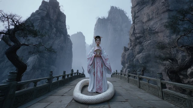 Ancient Chinese Snake Demon Fantasy