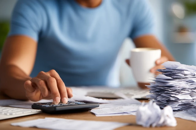 Financial Tasks: Receipts, Computer and Calculations