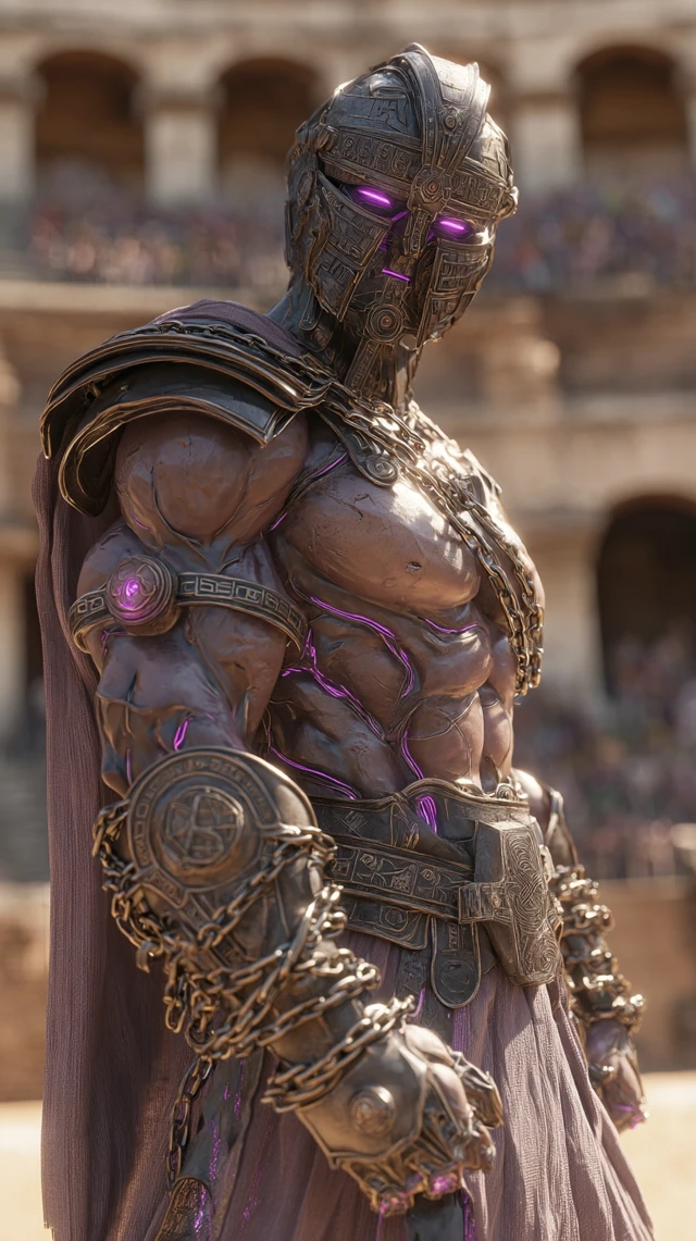 Hit Gladiator God of Time Cinematic Portrait