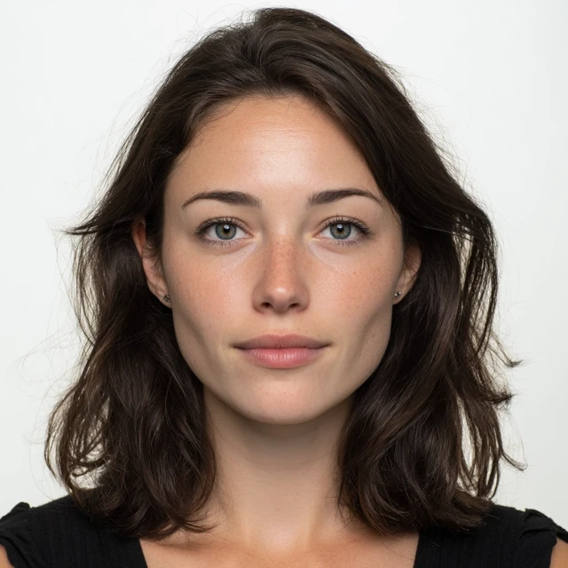 Olivia Martinez Portrait Natural Look DSLR Photo