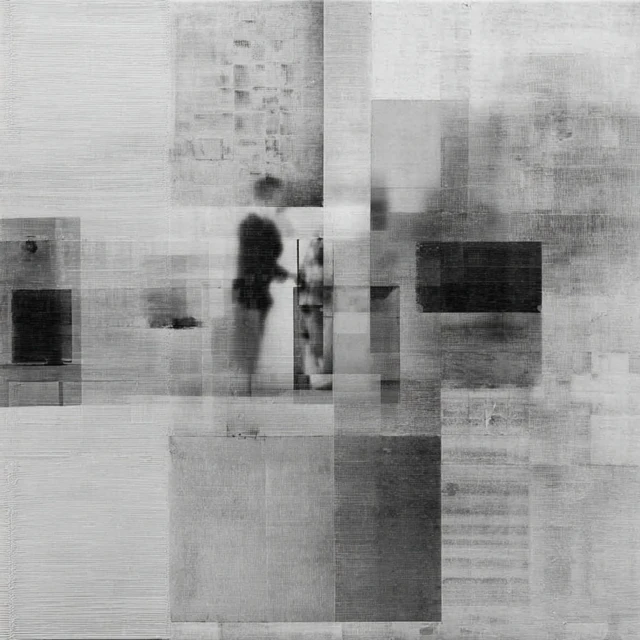 Ghost in the Machine Abstract Art