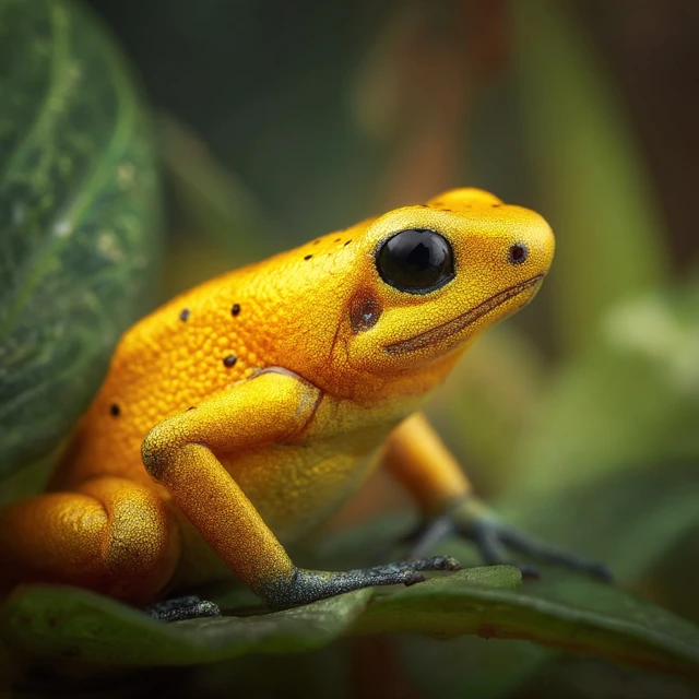Golden Poison Dart Frog A Stunning Amphibian