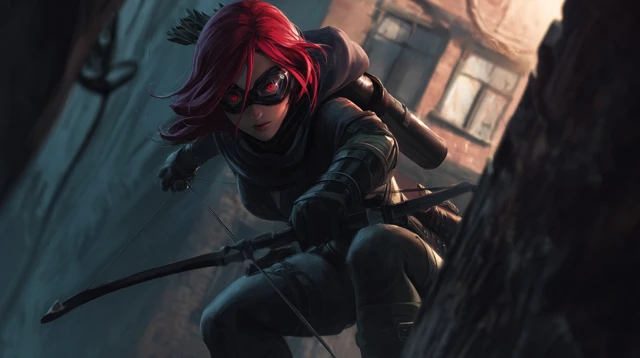 DND Rogue Redhead Fight Scene Art