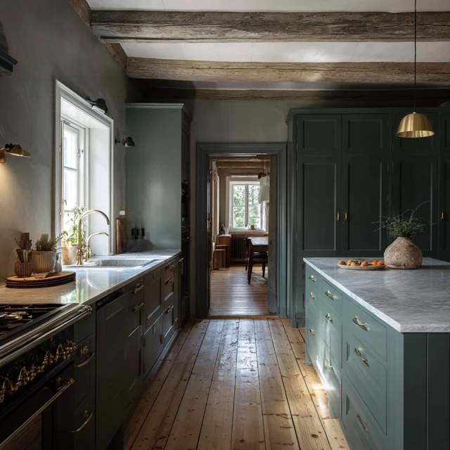 Swedish Farmhouse Kitchen Design Ideas