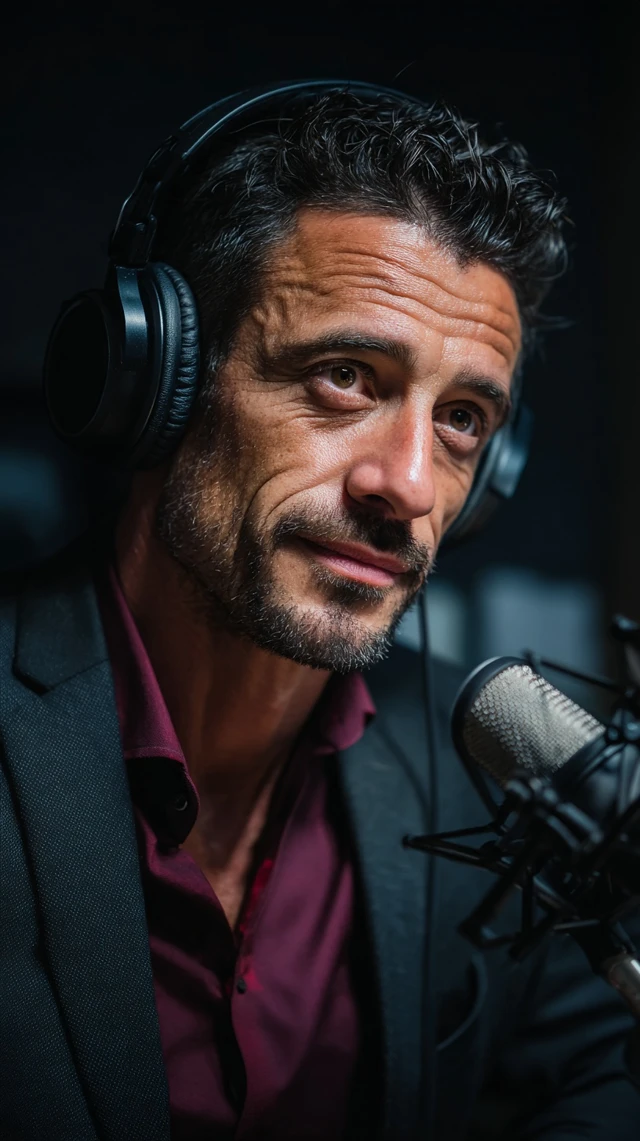 Podcast Studio Professional Interviewing