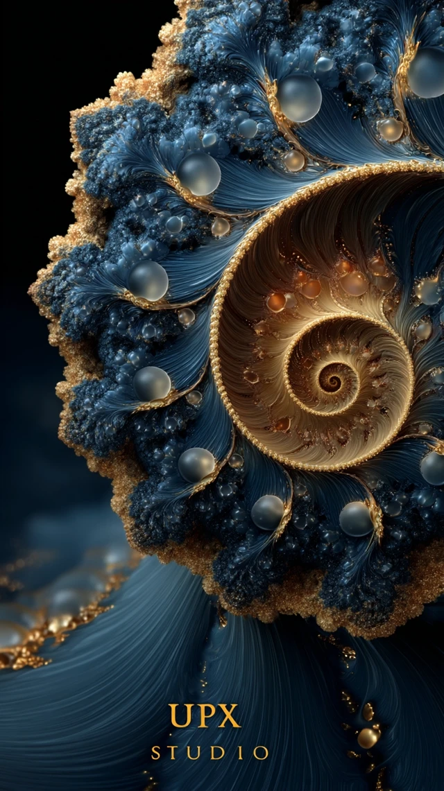 Hyperbolic Fractal Art: Fibonacci Sequence Design