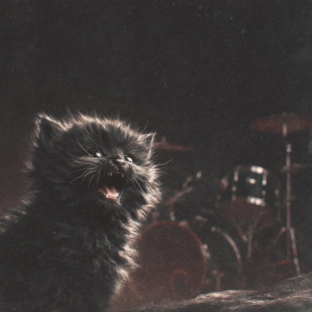 Black Metal Kitten Album Art