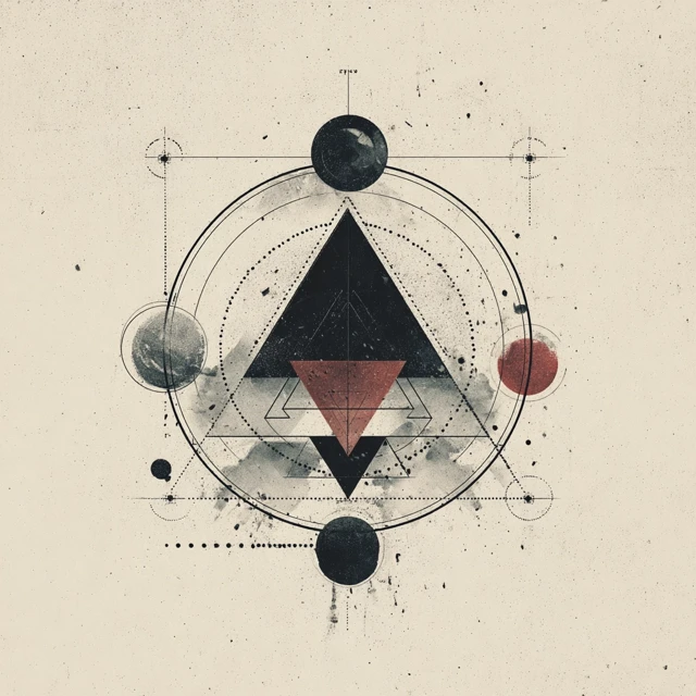 Alchemy Circle Geometric Design Cover Art