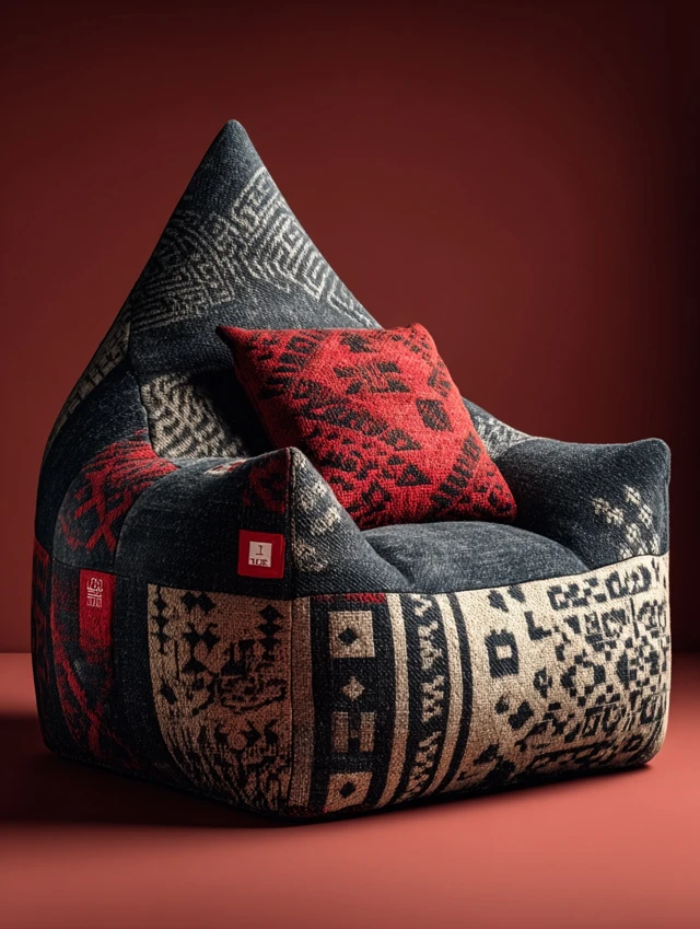 Japanese Textile Sofa Modern Minimalist Design