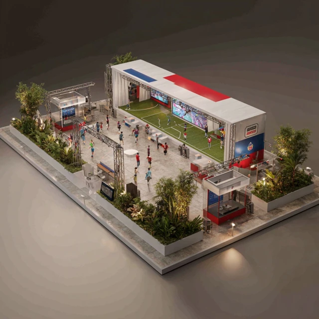 Costa Rica Football Fan Zone World Cup Event