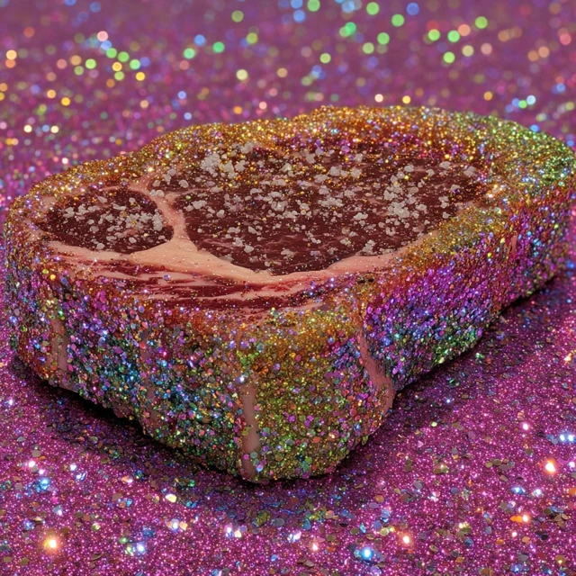 Glitter Steak A Unique Culinary Experience