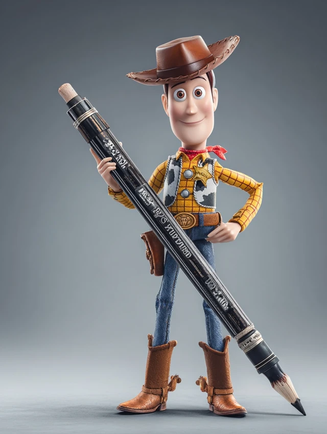 Toy Story Woody with Oversized Pen