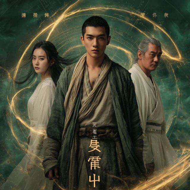 Chinese Saga Movie Poster Epic Fantasy Drama