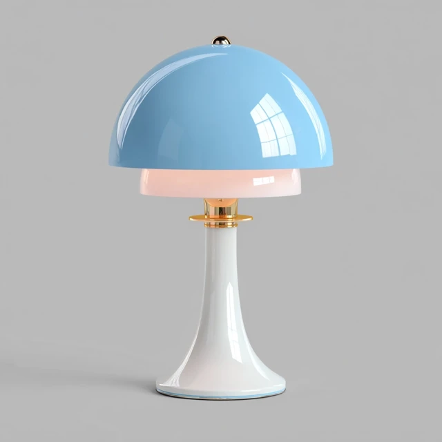 Mushroom Desk Lamp 3D Model