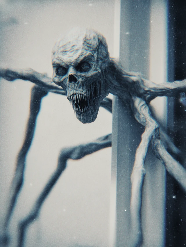 Twisted Horror Creature Analog VHS Inspired