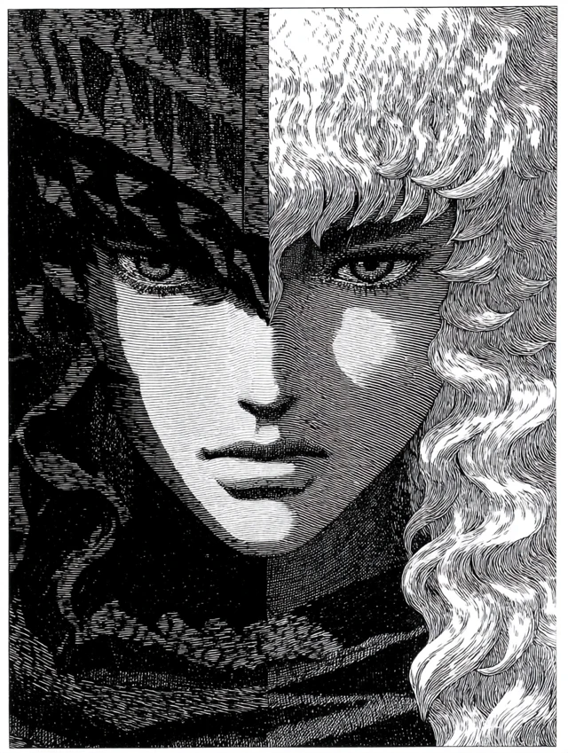 Griffith from Berserk Illustration by Kentaro Miura