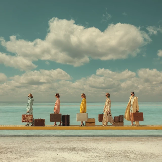 Fashion Week on a Shore: Wes Anderson Style