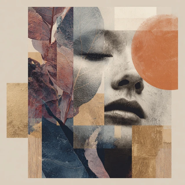 Conceptual Portrait of a Designer Elegant and Emotional