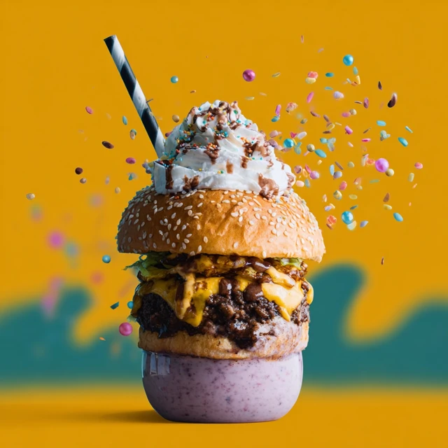 Fusion Food Burger and Milkshake Restaurant Homepage