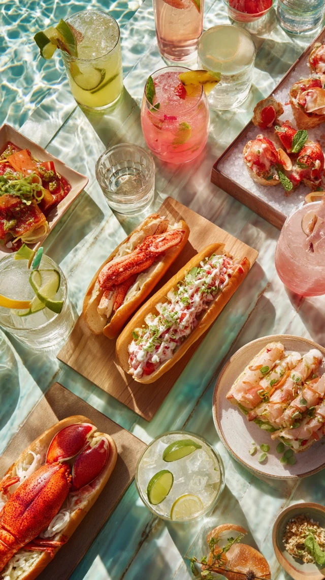 Summer Gourmet Food Photography Delicious Dishes