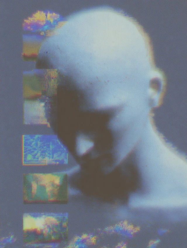 AI Memory Glitch Nostalgic Art