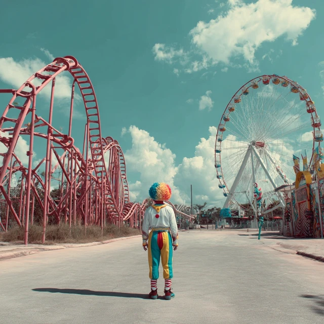 Amusement Park Photo Creative Photoshop