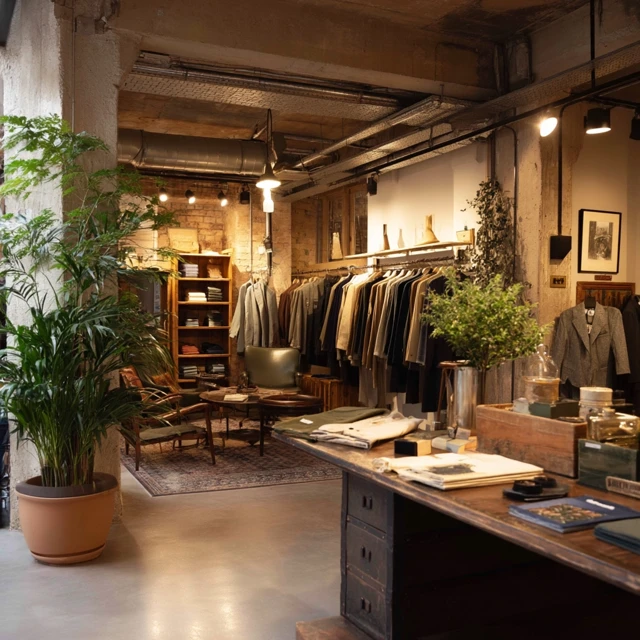 Vintage Clothing Store Interior Design Inspiration