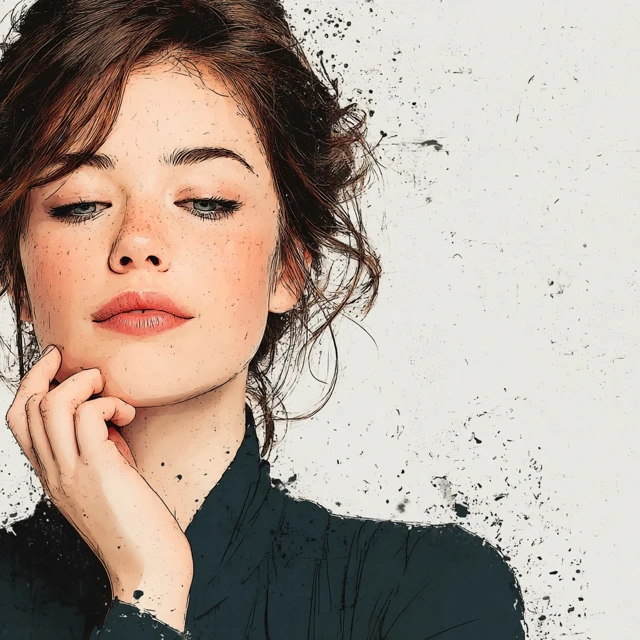 Beautiful Young Woman Portrait Beauty Skincare Spa