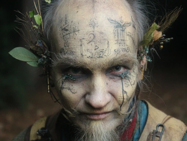Sinister Fairy Character Mystical Portrait