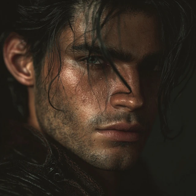 Handsome Dark Haired Fantasy Man Dark Romance