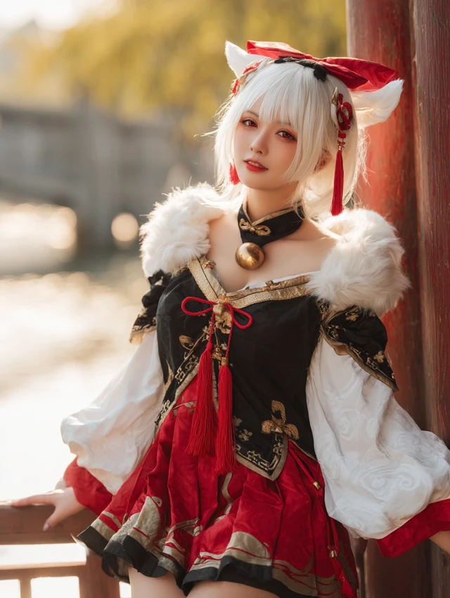 Sangonomiya Kokomi Cosplay Beautiful Girl