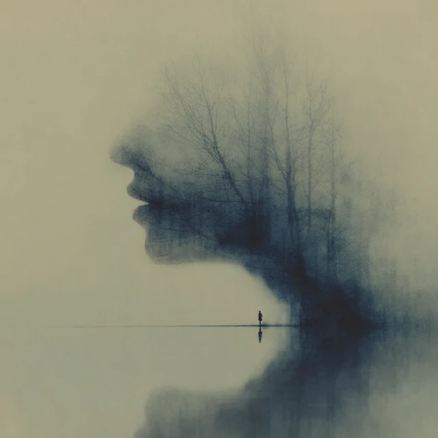The Silence Had Teeth But Bit Gently Art