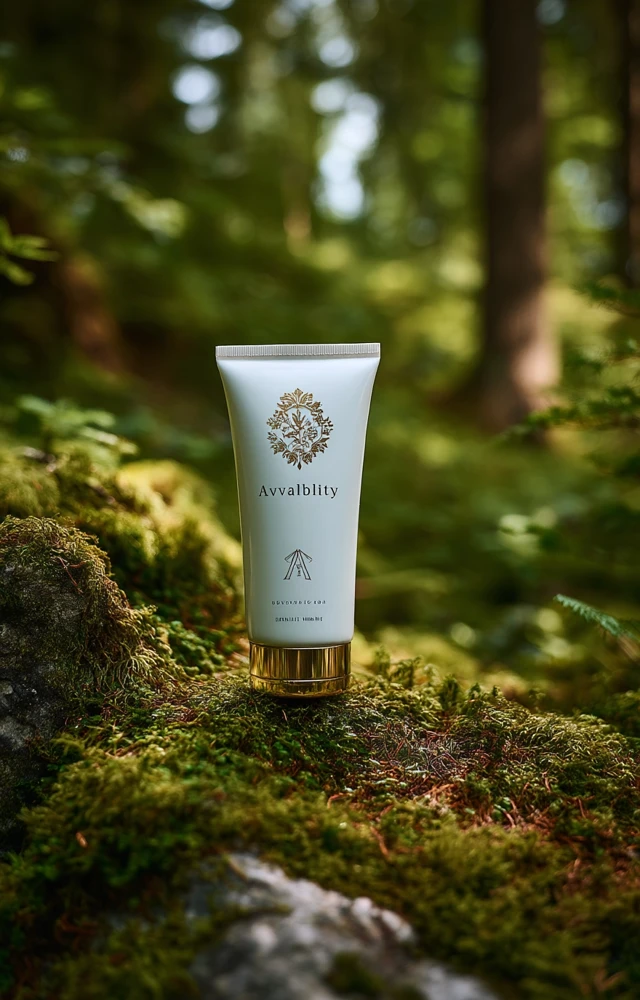 Hand Cream in Nature Luxurious Skincare Product