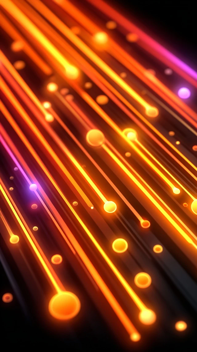 Abstract Light Streaks Wallpaper Background