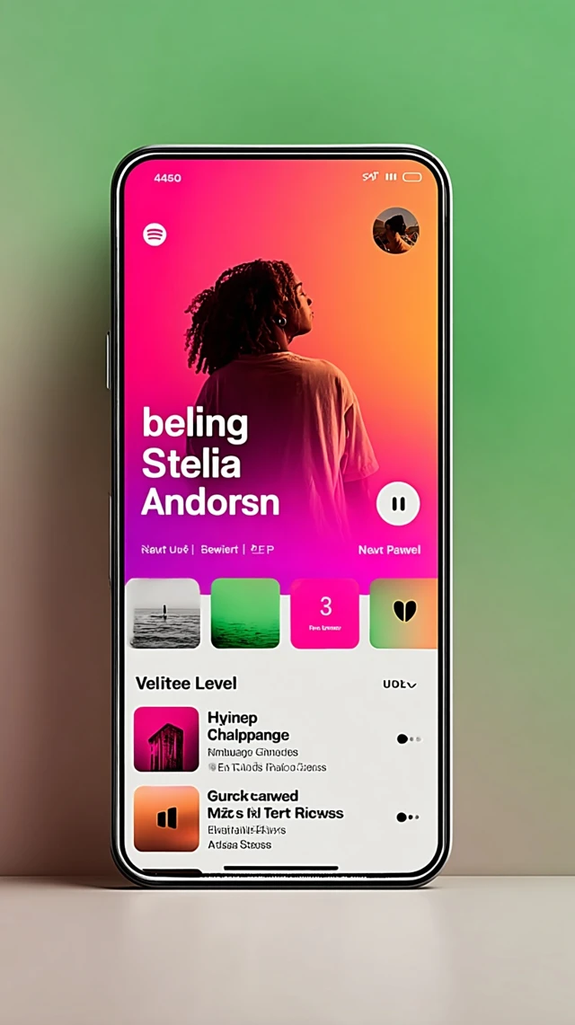Mobile App UI Design Belong Branding Example